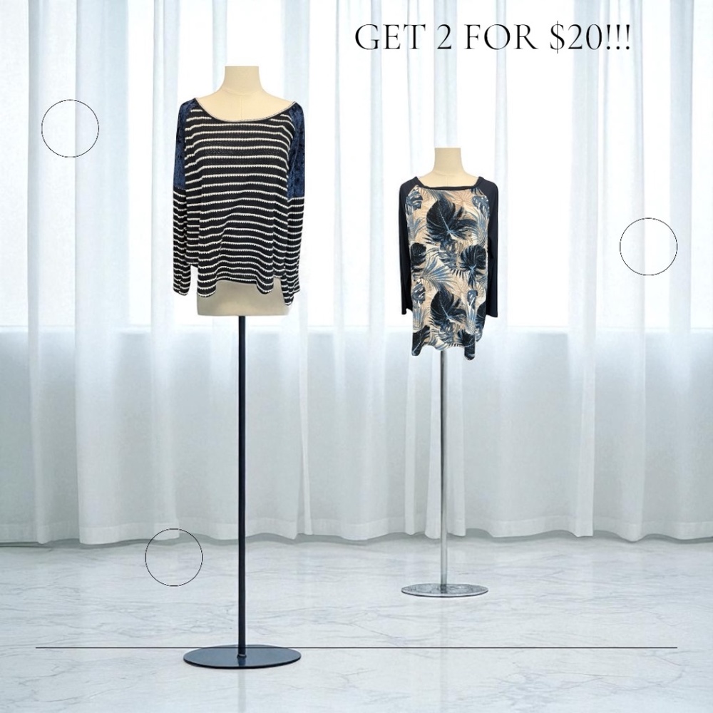 ✨GUC 2 for $20 AJ by Amelia James Women’s Tops | Size XL